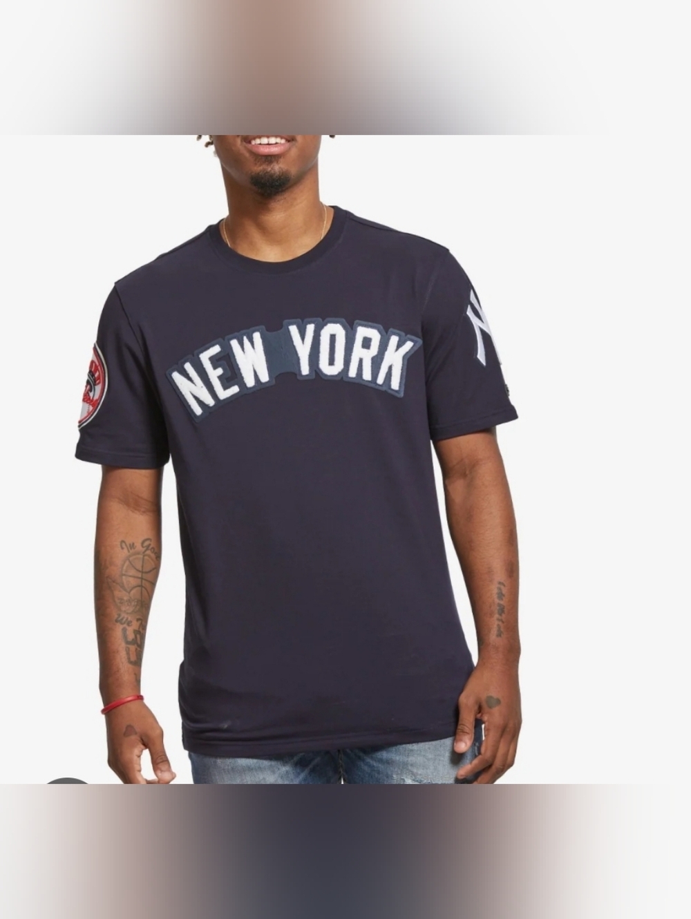 Pro Standard New York Yankees New York Mets T-shirt 3xl